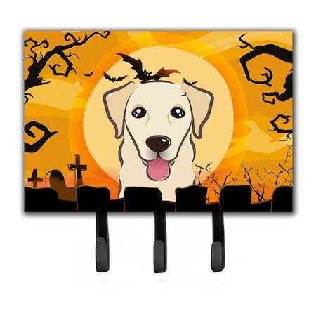 Jensendistributionservices Halloween Golden Retriever Leash & Key Holder MI1721051